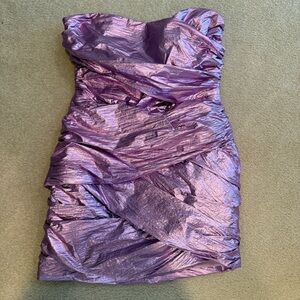 Bec + Bridge Lavender Strapless Dress